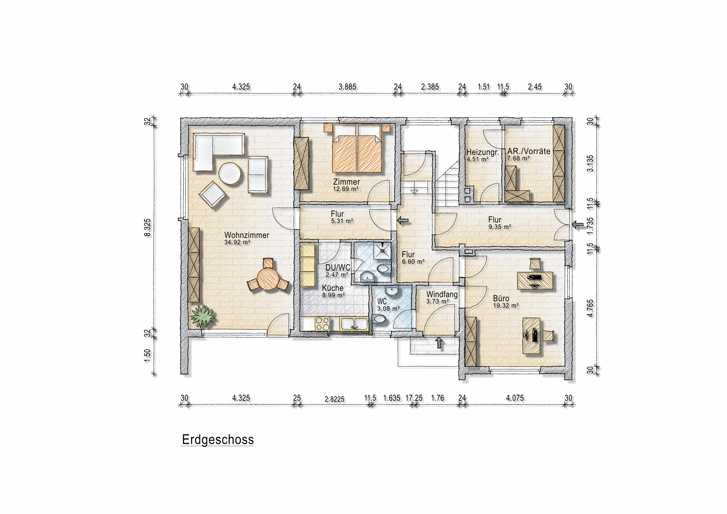 Grundriss EG