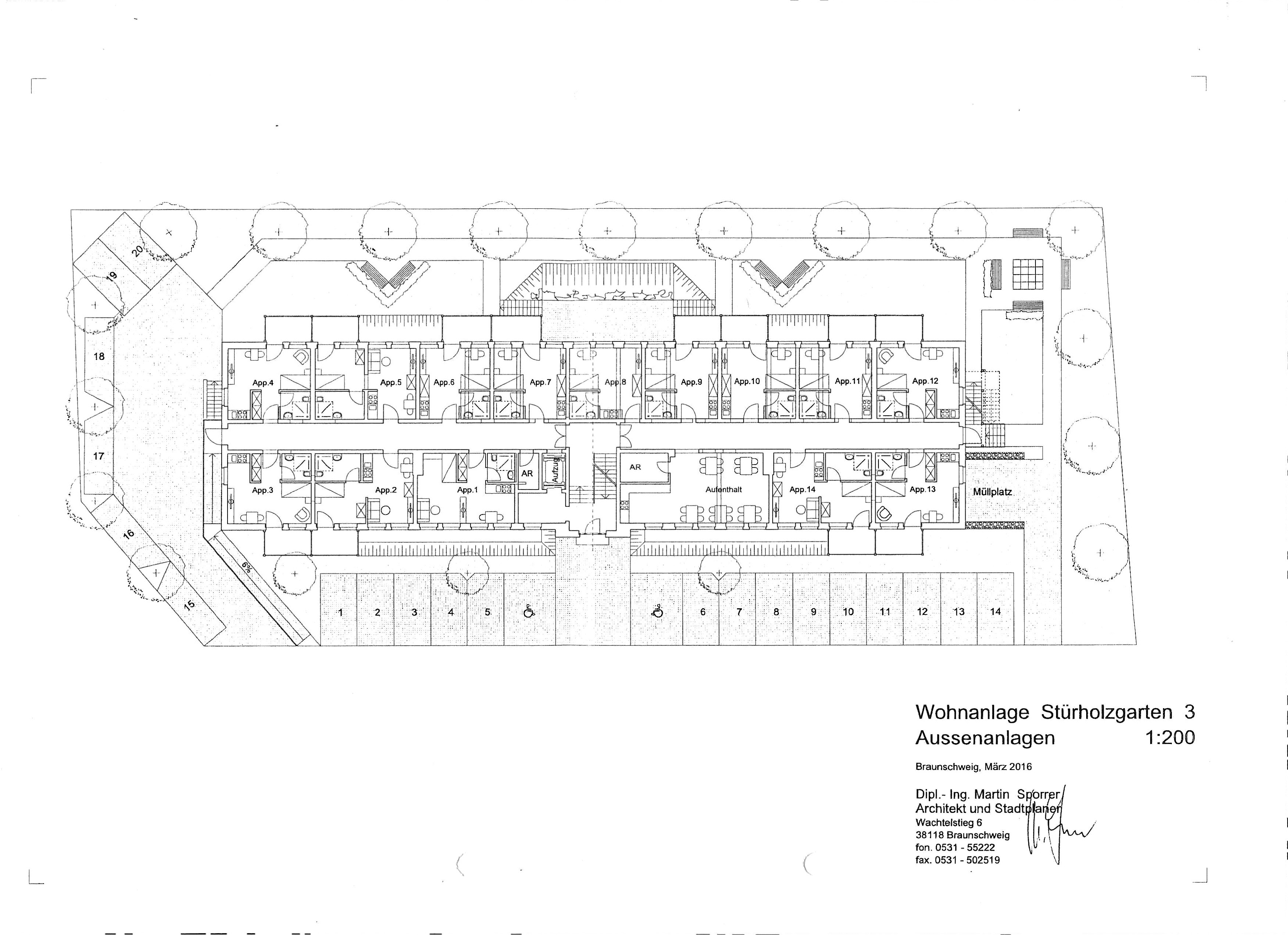 Aussenanlage – Wohnanlage