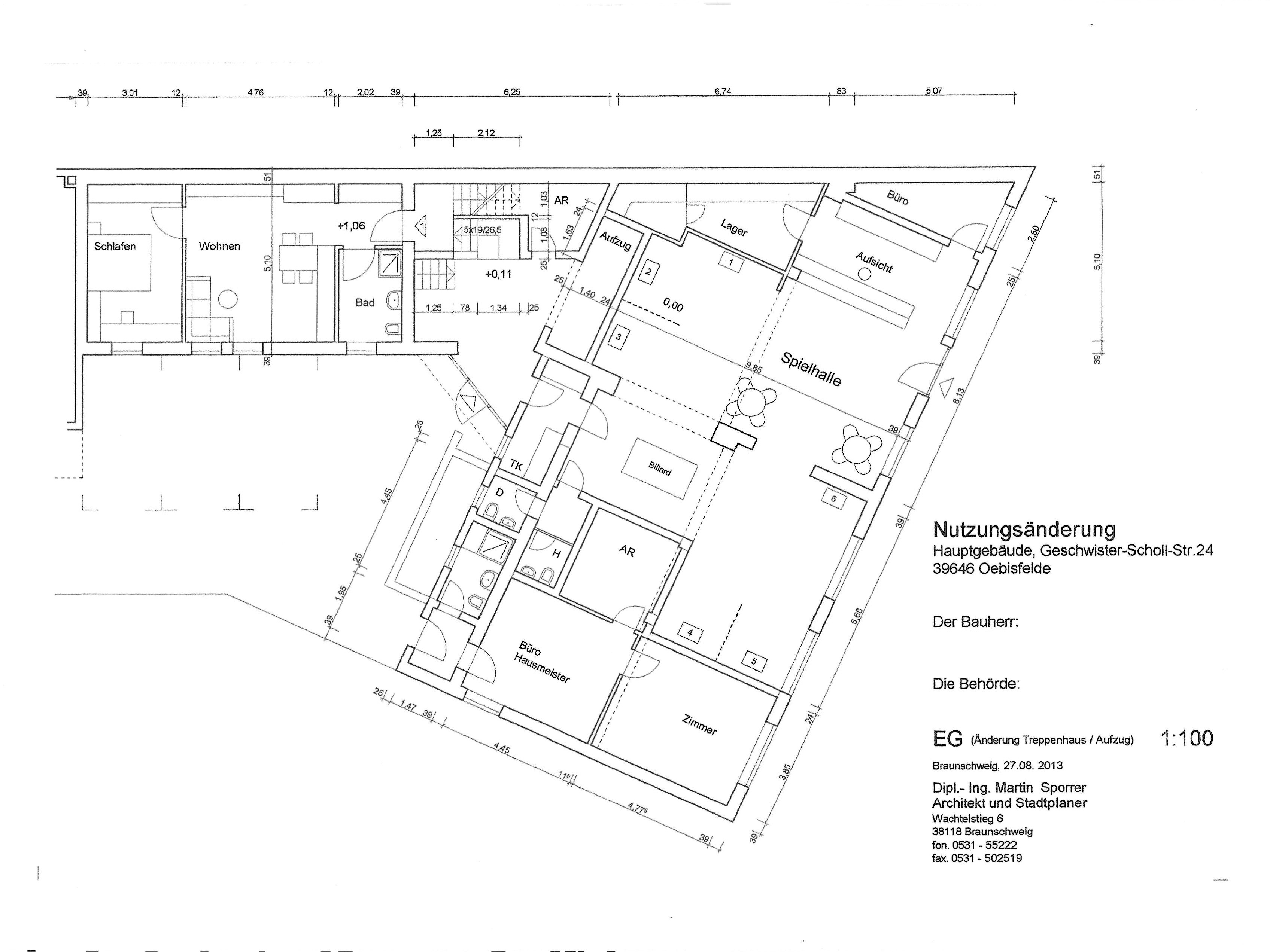 Grundriss EG